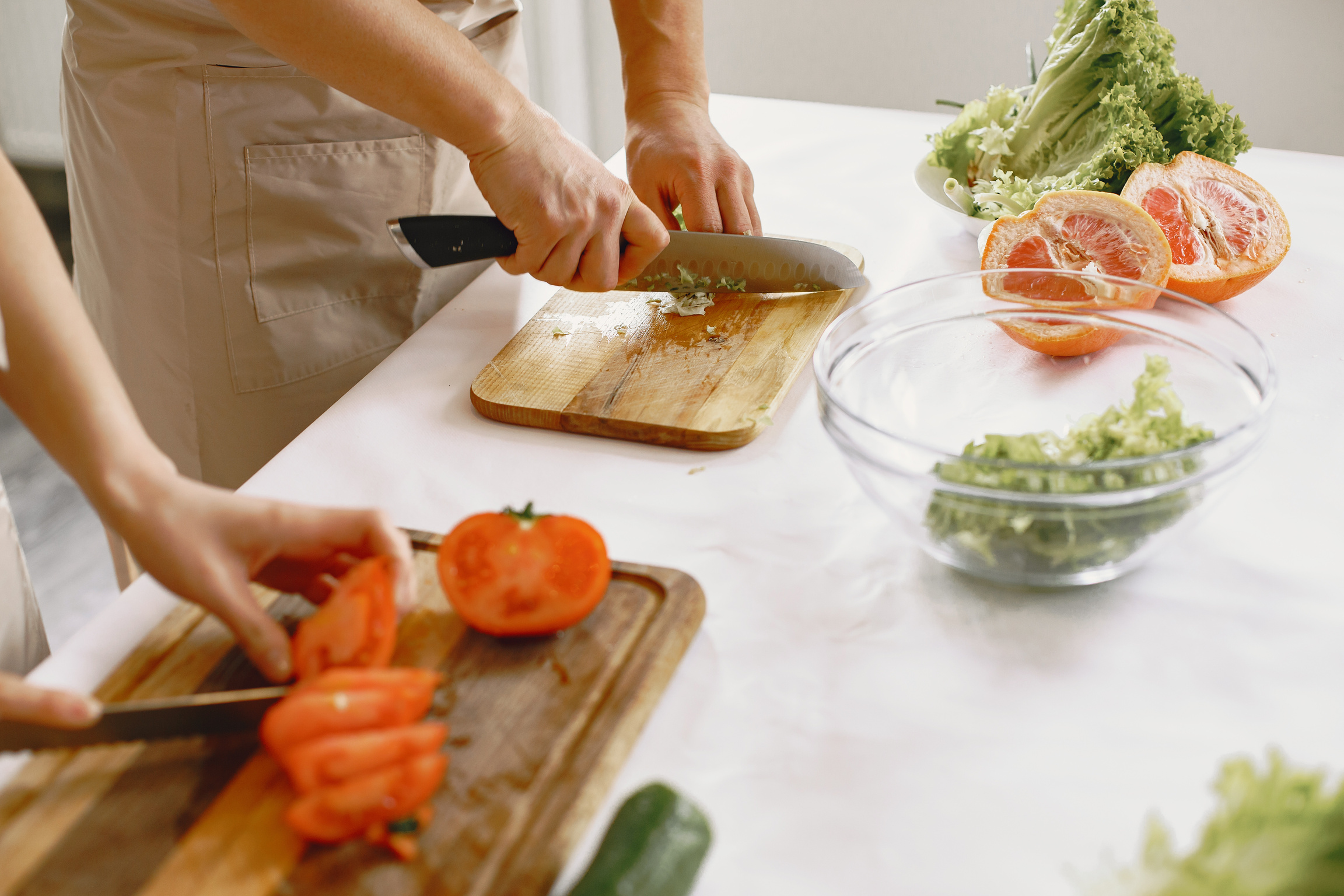 People Preparing Food